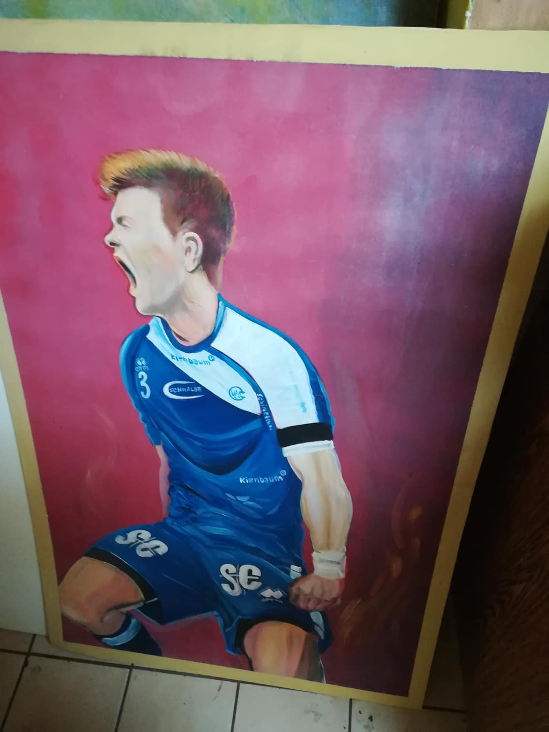 Portret naslikan temperama
